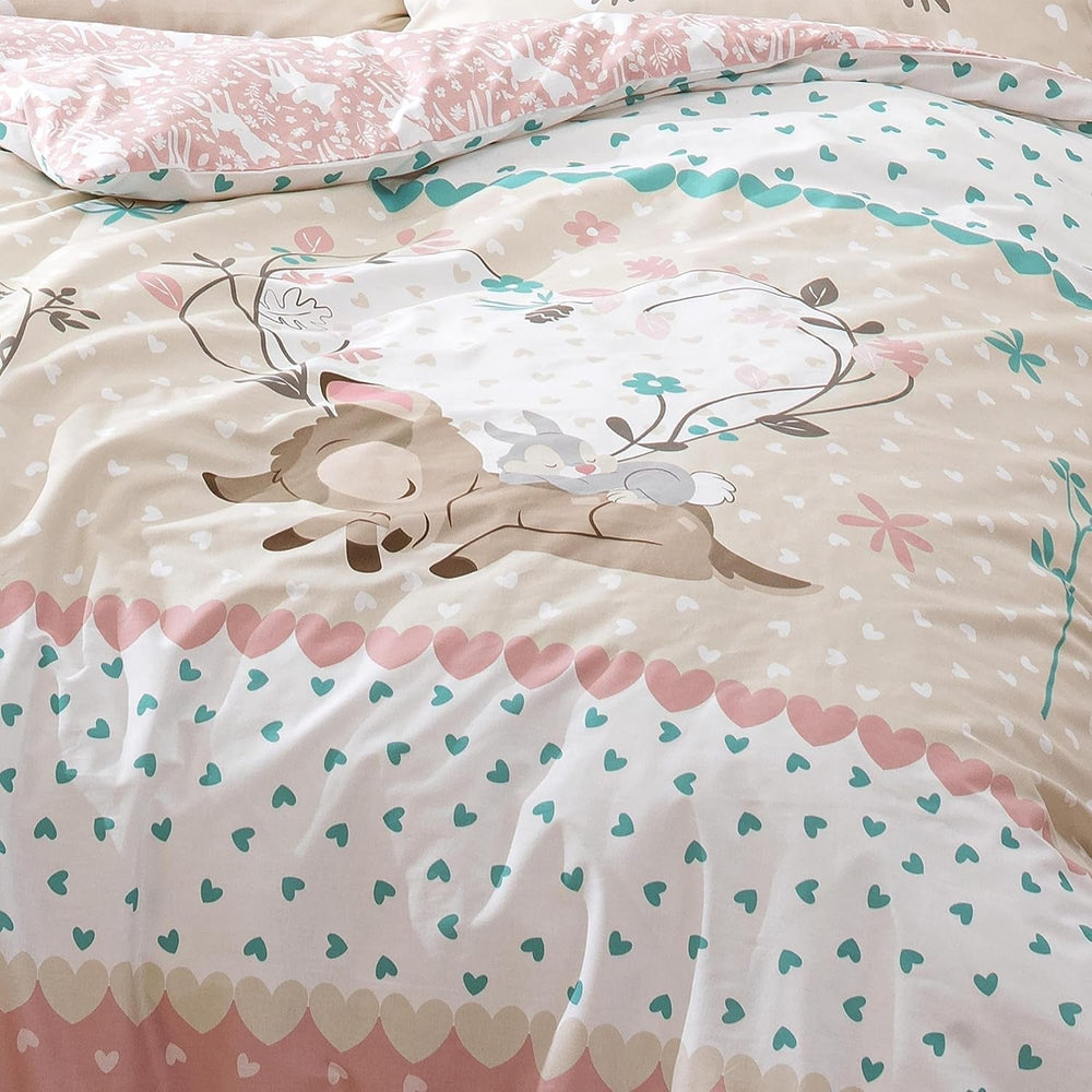 Biancheria da letto per bambine, Bambi, 100% cotone Biancheria da letto per bambine Naty Shop