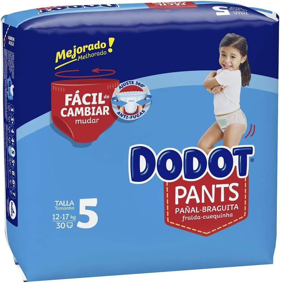 Pantaloni Talla 5 (12-17 kg), 30 pezzi