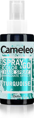Cameleo - Spray & Go - spray colorant pentru păr - violet - pentru păr blond, blond platinat și gri - pur și simplu pulverizați și terminați - semi-permanent - rezultat instant - spray colorant pentru păr carnival - 150 ml Vopsea pentru par Naty Shop Turcoaz 150 G (1 pachet)