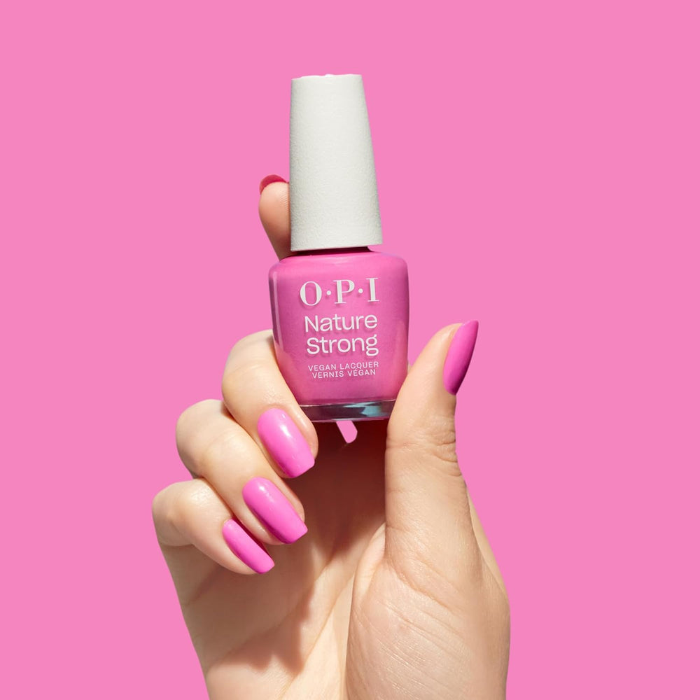 OPI Nature Strong Pink e Nude Shades - smalto per unghie a lunga tenuta con una formula innovativa e vegana contenente ingredienti naturali - per unghie brillanti