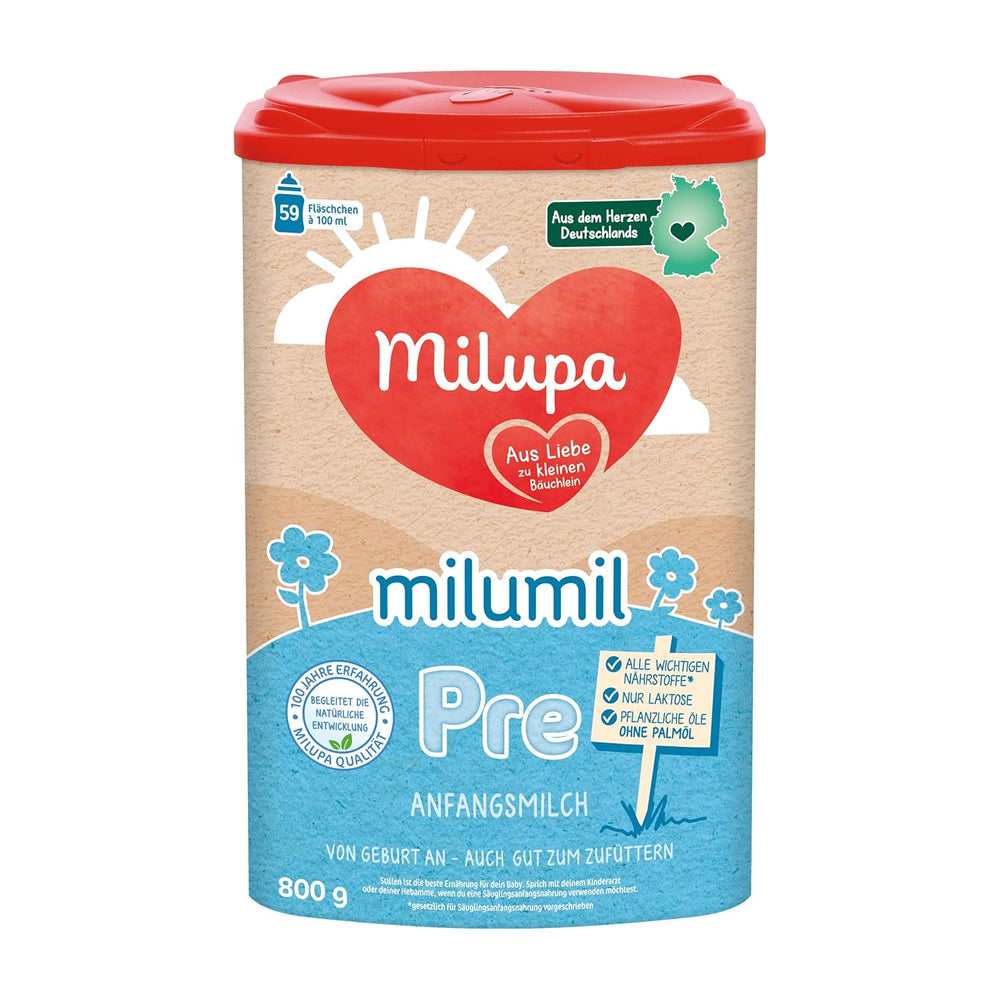 Milumil Milupa Latte in polvere per neonati, il primo latte dalla nascita, 800 g
