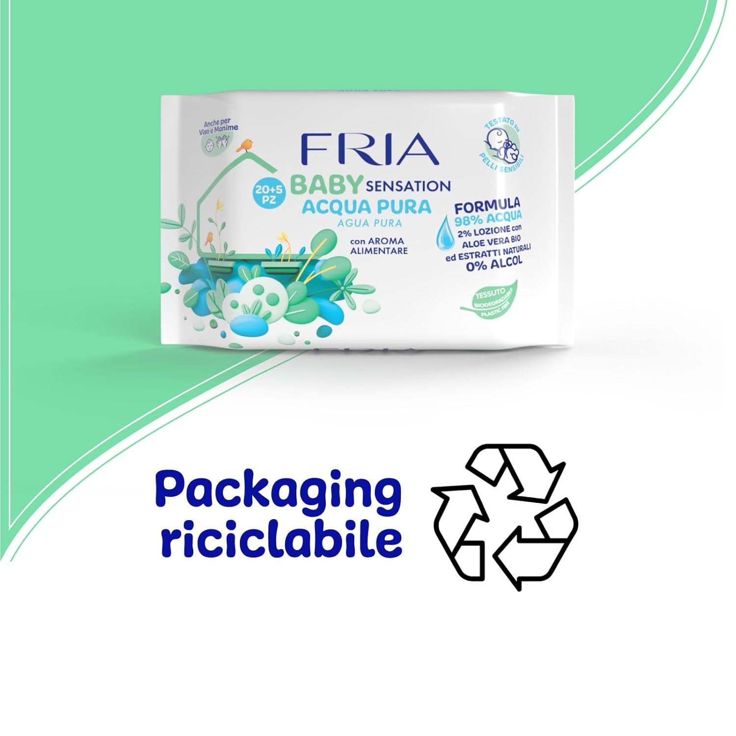 Assorbenti Baby Sensation, 25 pezzi