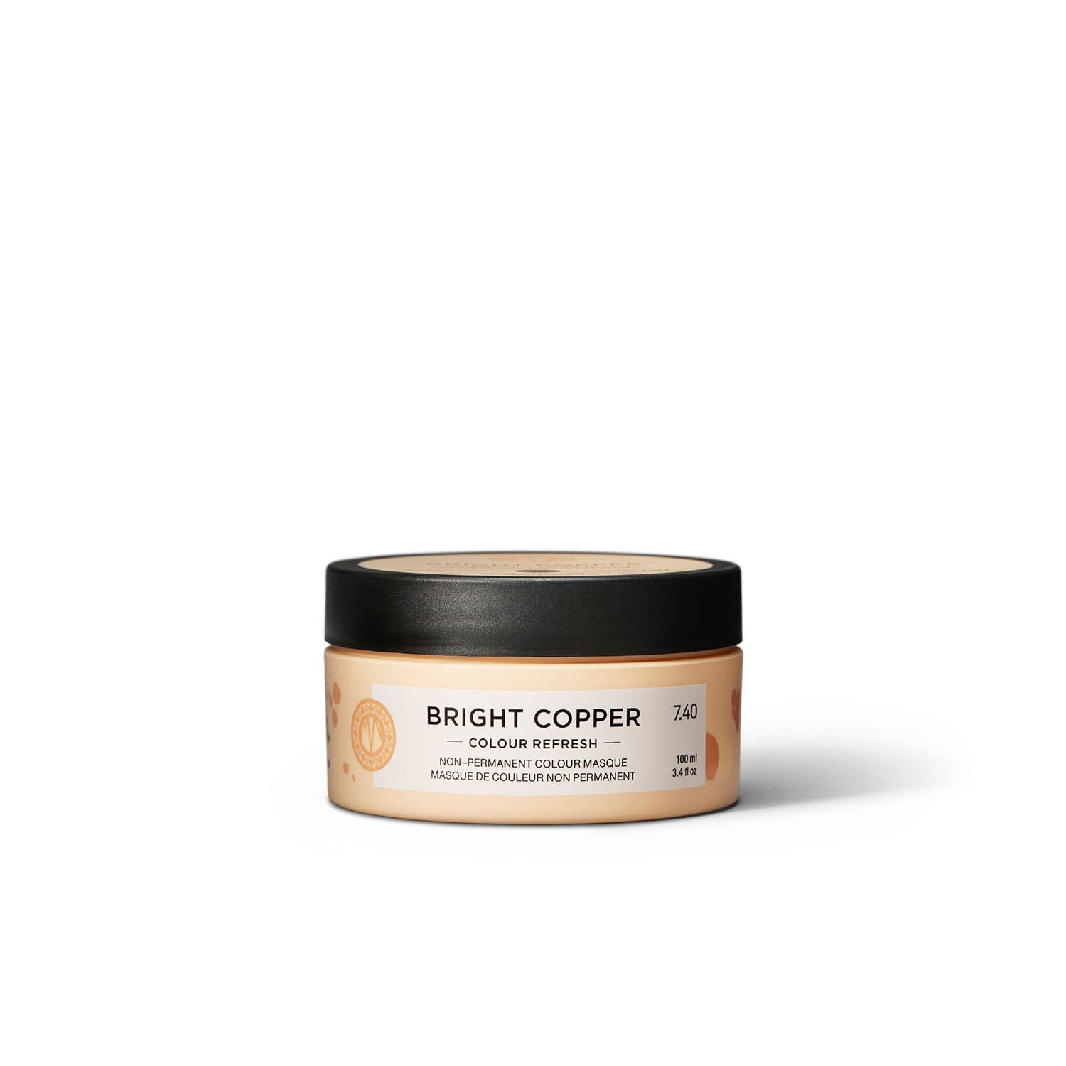 Maria Nila Color Refresh 300 ml - O bombă de culoare hrănitoare care conține pigmenți coloranți temporari ce reîmprospătează rapid culoarea părului. 100% Vegan. Fără sulfați și fără parabeni. Vopsea pentru par Naty Shop Cupru strălucitor