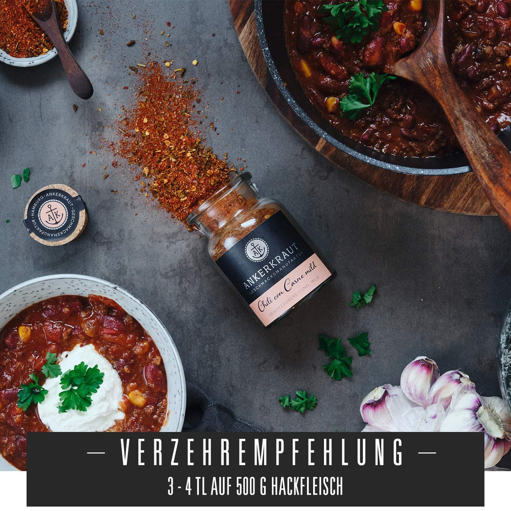 Ankerkraut Chili con Carne Gewürz, dolce, 160g in sacchetto