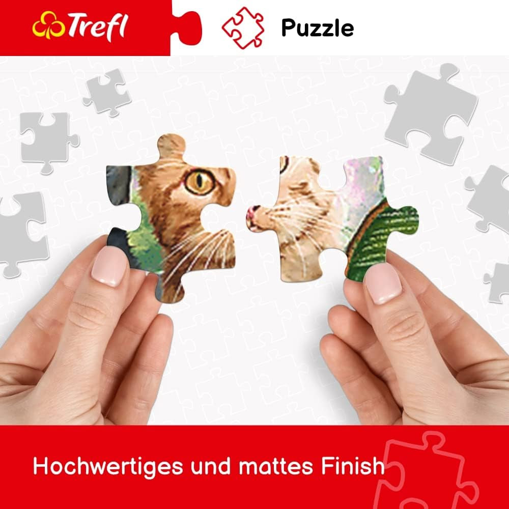 Puzzle 500 - Familia pisicilor Puzzle Naty Shop