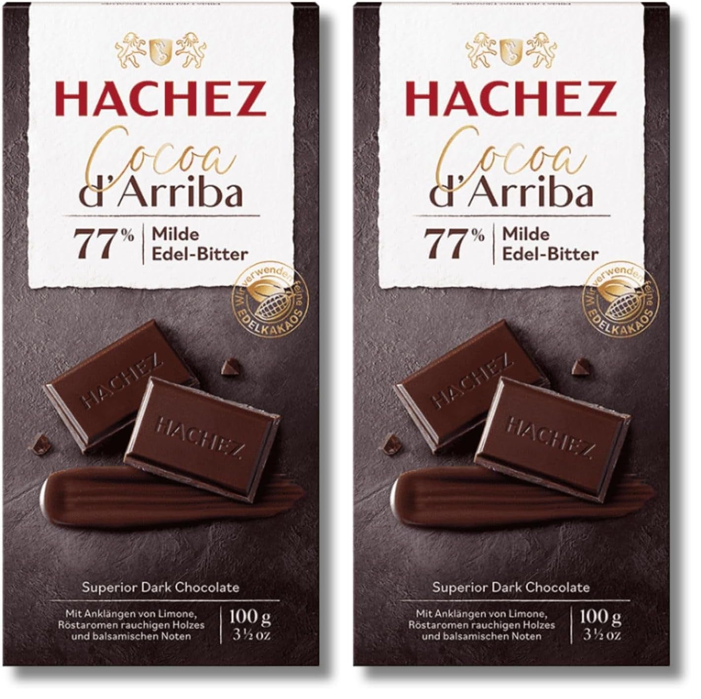 Barretta al cacao Hachez - Barretta al cacao d'Arriba Mango (1x 100 g)