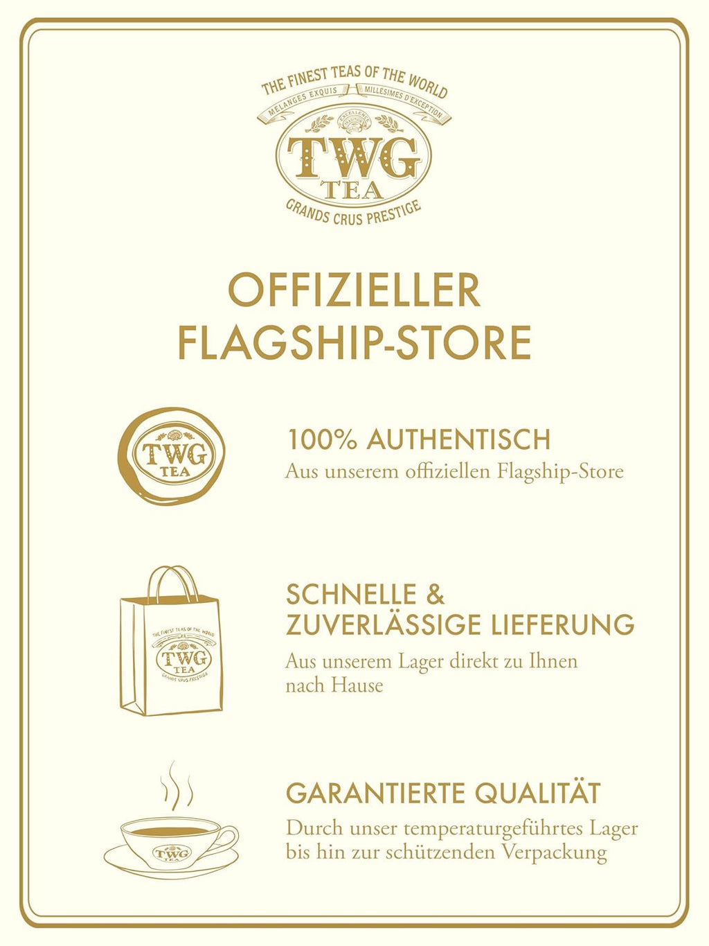TWG Tea | 1837 Black Tea | Ceai negru | Fructe și flori | 15 pliculețe de ceai cusute manual din bumbac | Set cadou