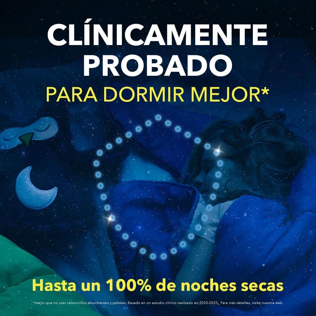 Pantaloni pigiama Dry Nites per bambine 3-5 anni, 1 confezione (16 pezzi) Naty Shop