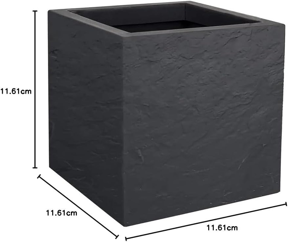 Ghiveci gri antracit 30 cm