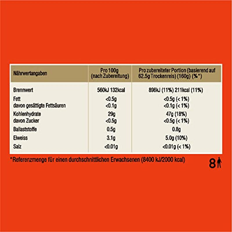 BEN'S ORIGINAL™ Riso Basmati da bollire in busta da 500g