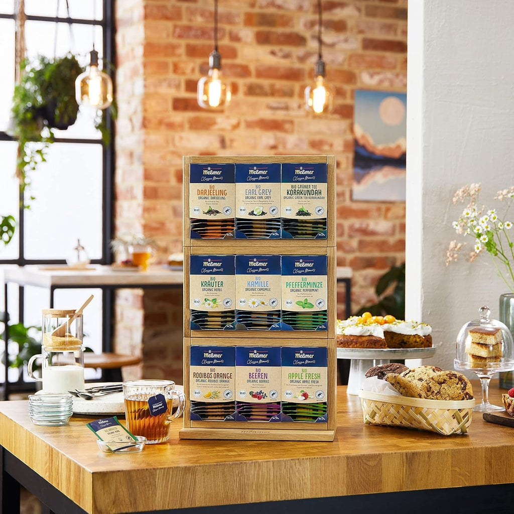 Meßmer Classic Moments Bio Earl Grey | 100 % organic | Ceai negru | 18 pliculețe de ceai