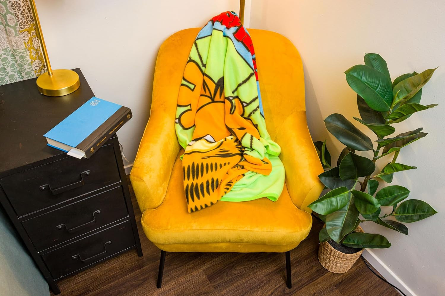 Coperta sospesa Silver Buffalo Garfield, pile, 114,3 X 152,4 cm Letti e coperte Silver Buffalo