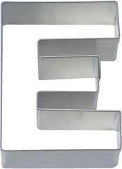 Formă pentru prăjituri Städter, oțel inoxidabil, litera „E”, argintiu