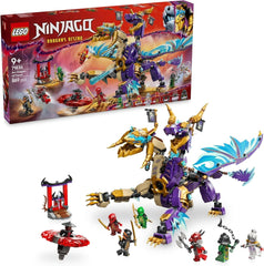LEGO NINJAGO Drago Arcobaleno - giocattolo con 8 minifigure e una ruota Spinjitzu - giocattolo costruibile ninja interattivo per ragazzi e ragazze dai 9 anni in su - idea regalo per i fan 71836 Set da costruzione Besuche den LEGO-Store Titolo predefinito