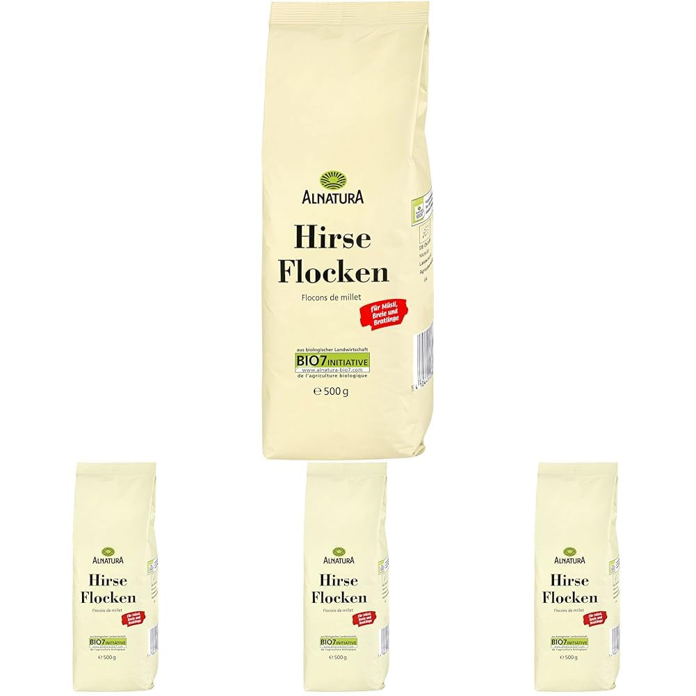 Fiocchi di miglio biologico, 500g