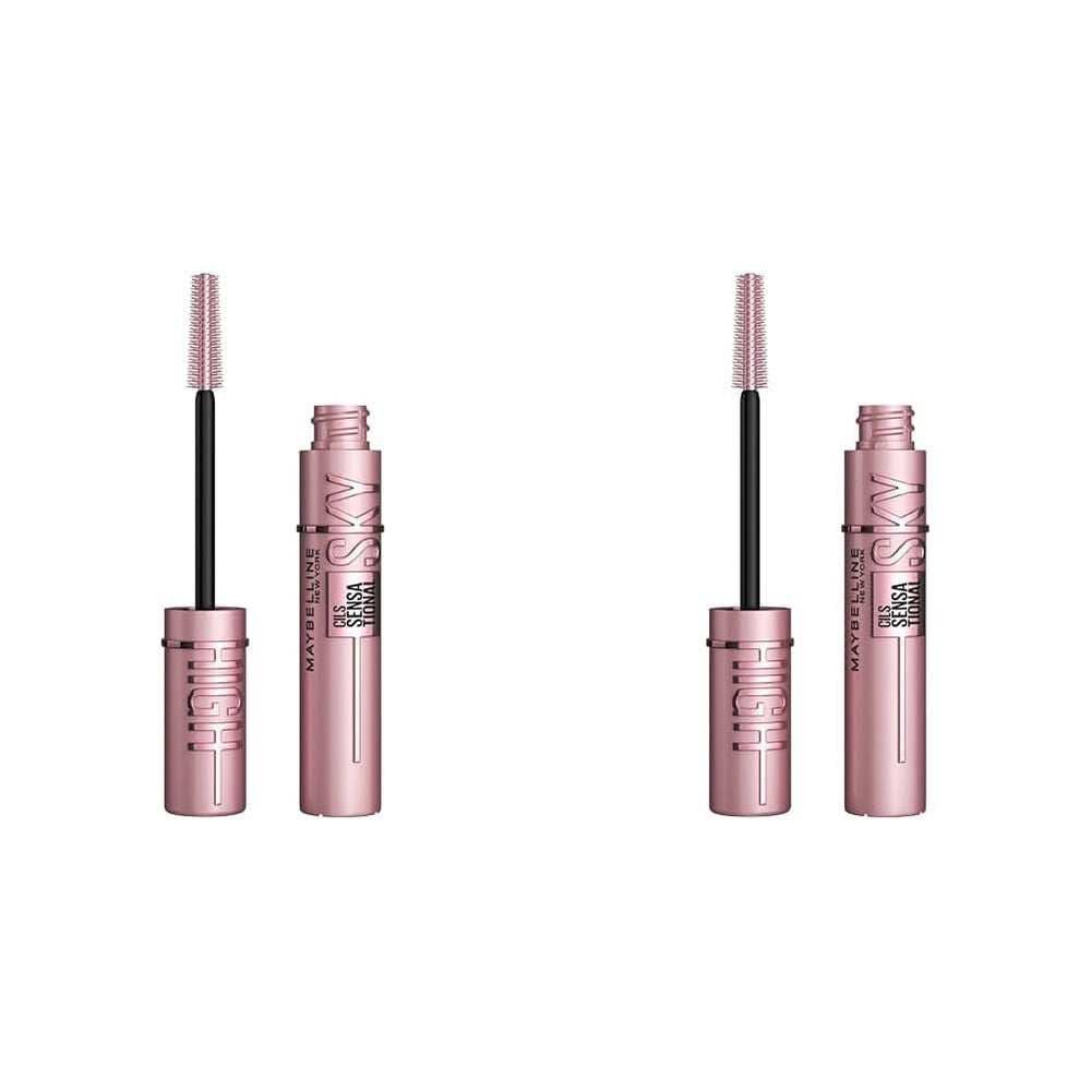 Maybelline Lash Sensational Sky High Cosmetici e bellezza Naty Shop Very Black 9,6 ml (2 pezzi) Mascara Lash Sensational Sky High, Very Black
