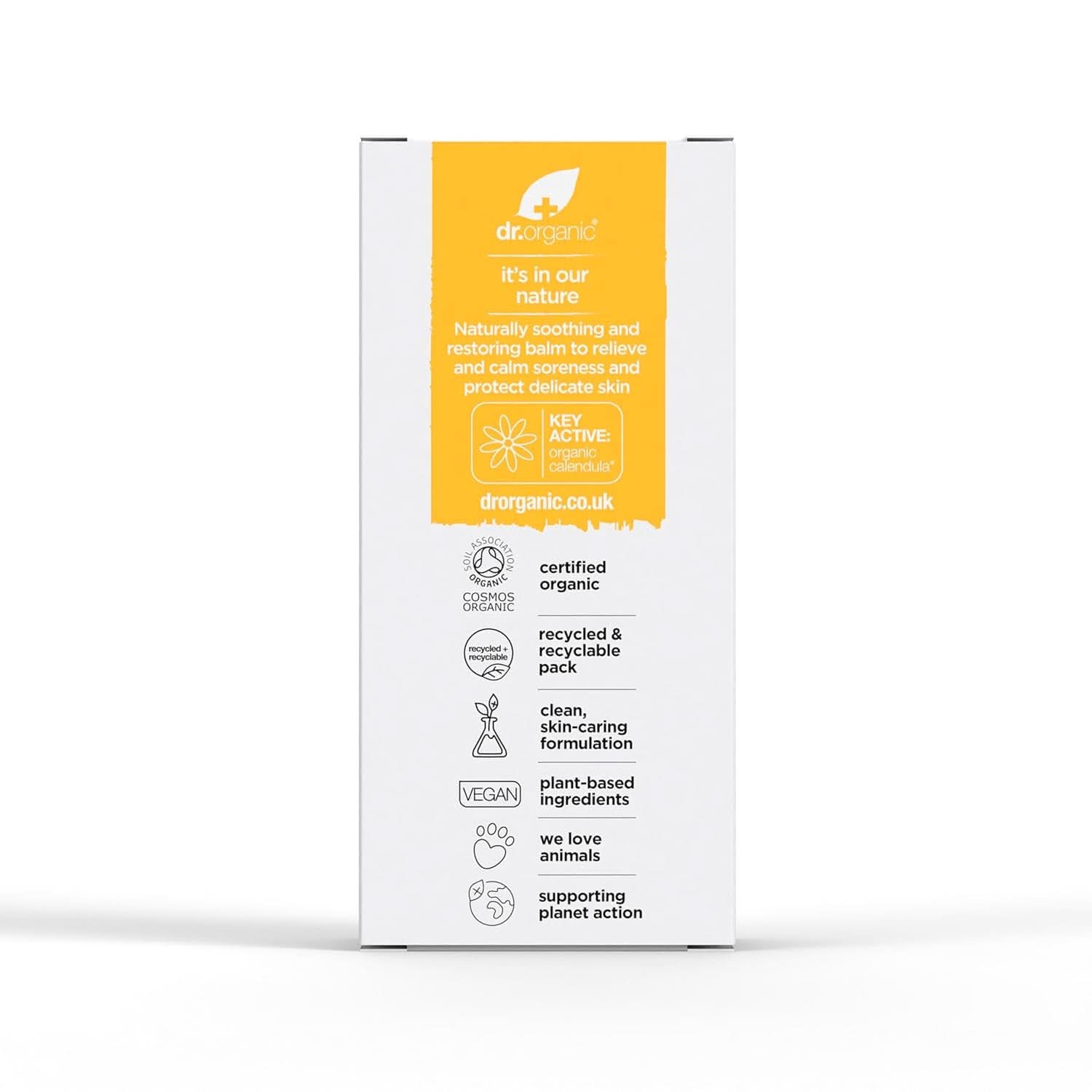 Dr Organic Balsamo per Capezzoli con Calendula, Lanolina, Sollievo Naturale, Per ferite e capezzoli screpolati, 30 ml Accessori Alimentazione e Allattamento Bebe Naty Shop