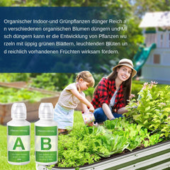 2 pezzi Fertilizzante per piante idroponiche, Nutrienti per piante idroponiche, Fertilizzante idroponico, Soluzione nutriente per piante idroponiche, Fertilizzanti per sistema idroponico A e B