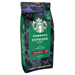 STARBUCKS Espresso Roast, Prăjire Neagră, Boabe Întregi de Cafea 200g (Pachet de 6)