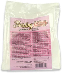 Glassa in polvere Kelmy fragole, 300 grammi Naty Shop Glasse e Decori