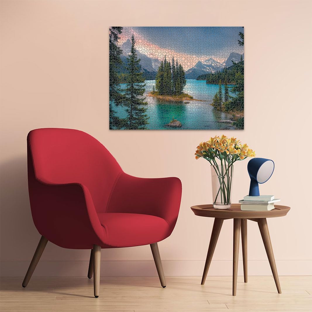 Ravensburger Puzzle 16714 - Spirit Island Canada - puzzle jigsaw de 2000 de piese pentru adulți și copii de peste 14 ani, puzzle peisaj cu motivul Canada Puzzle Naty Shop