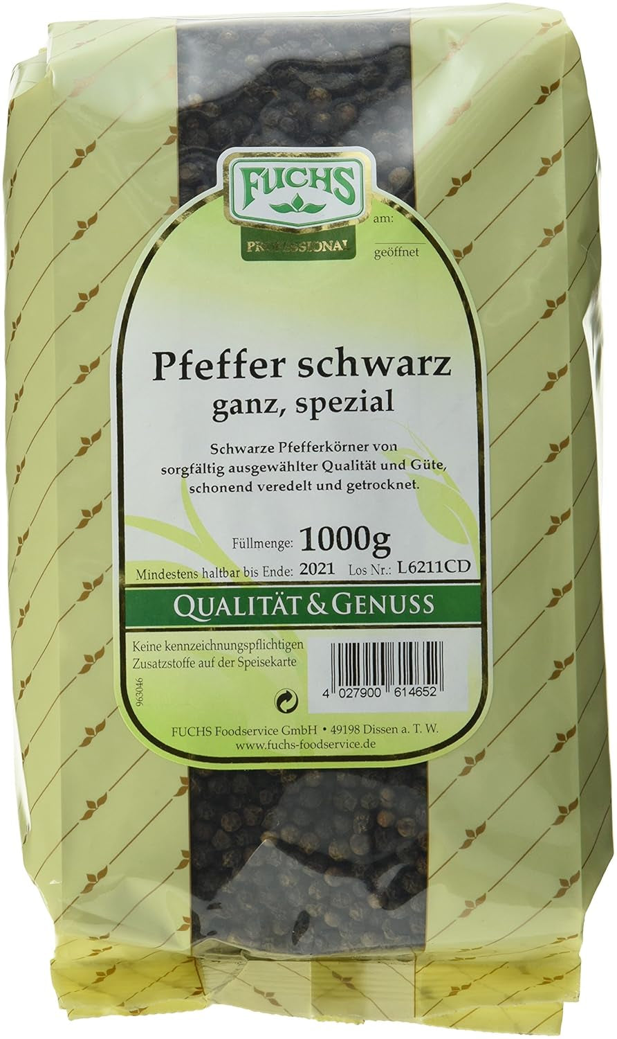Fuchs Pfeffer schwarz ganz spezial (1 x 1 kg) | 1° pacchetto