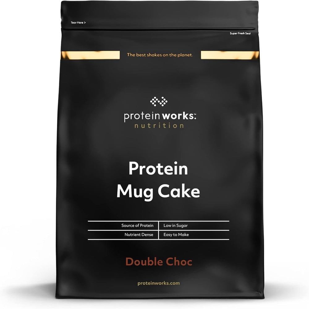 Protein Works Protein Tassenkuchen | Crema al cioccolato | Dieser Köstliche Nachtisch Ist Sehr Protein- Und Ballaststoffreich| Miscela 500G per panificazione e cottura Naty Shop Schokocreme 500 G (Confezione 1Er)