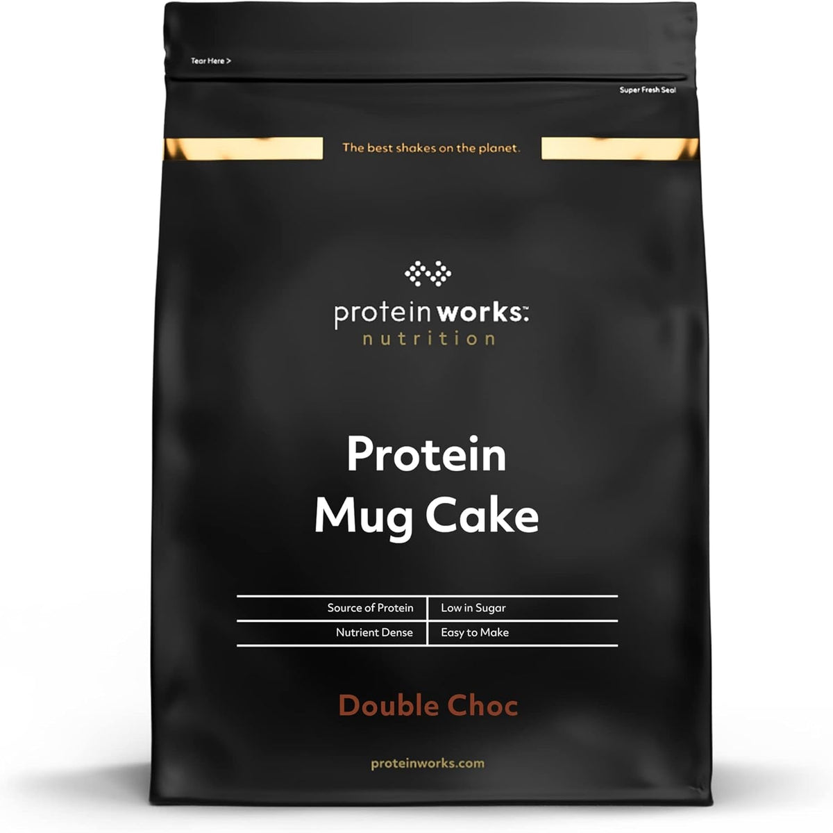 Protein Works Protein Tassenkuchen | Crema al cioccolato | Dieser Köstliche Nachtisch Ist Sehr Protein- Und Ballaststoffreich| Miscela 500G per panificazione e cottura Naty Shop Schokocreme 500 G (Confezione 1Er)