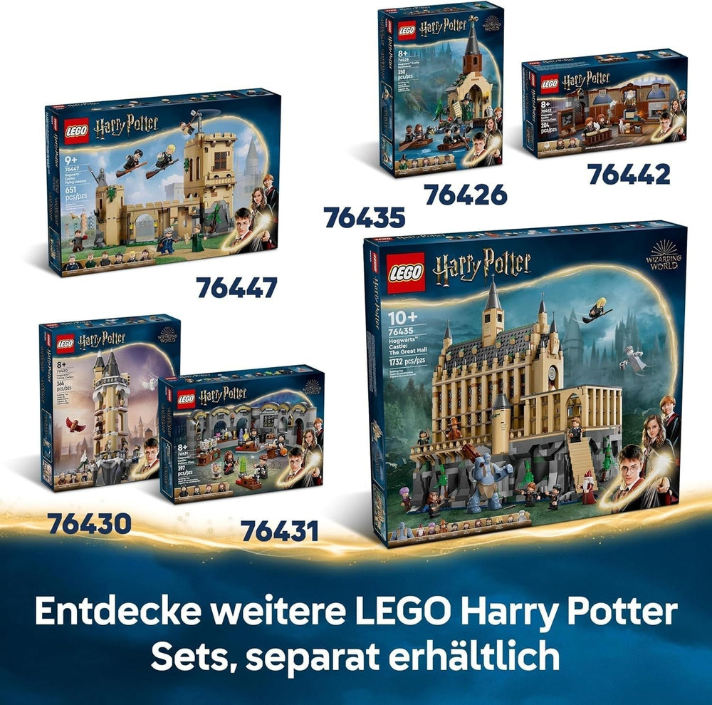 LEGO Harry Potter Avventure con il cavaliere viaggiante Set da costruzione 5 minifigure tra cui Ernie Prang, Stan Picchetto e Felpato Bus giocattolo per fan del mondo magico Ragazzi e ragazze 8 anni 76446 Set da costruzione Beuche den LEGO-Store