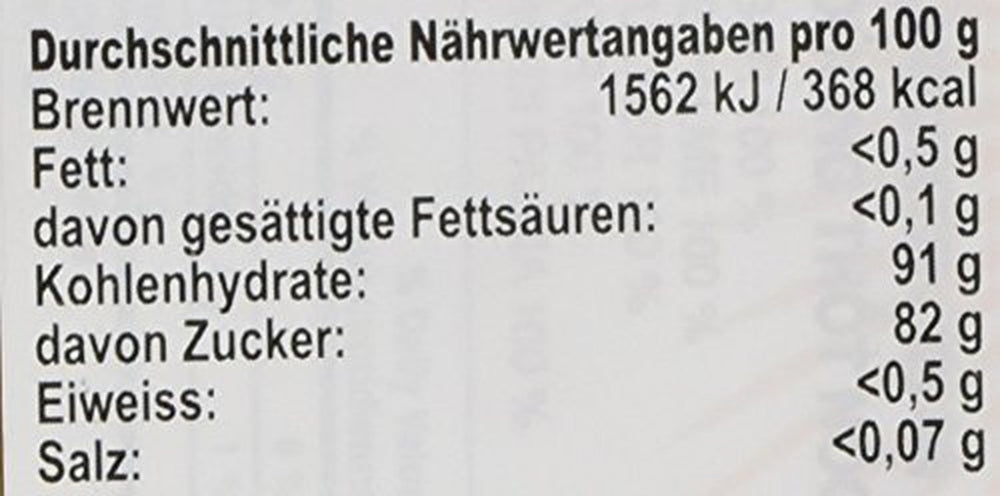 Cock Palmzucker, Scheiben, 4Er Pack (4 X 454 G Packung) Dolcificanti Naty Shop