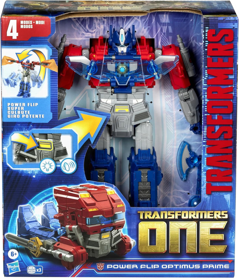 Figurina interattiva Transformers One Power Flip Optimus Prime (Orion Pax) Action figures Naty Shop