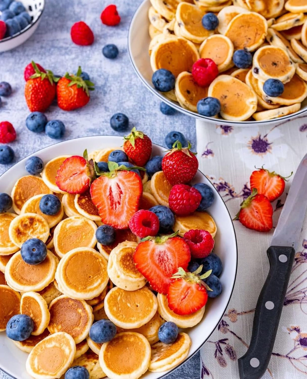 RUF Pfannkuchen Shaker, Pfannkuchenteig-Grundmischung Für 4-6 Goldbraune Eierpfannkuchen, Schnell Gemacht, Nur Milch Zugeben, Schütteln, Fertig, 1X200G Naty Shop