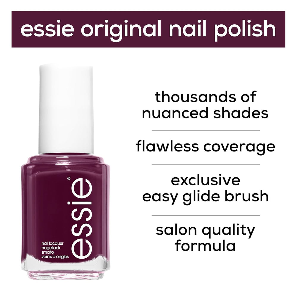 Smalto Essie per unghie dai colori intensi, n. 44 Bahama Mama, Viola, 13,5 ml