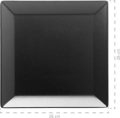 MÄSER Manhattan City, servizio da tavola in porcellana Per 6 persone, nero Set di stoviglie Naty Shop