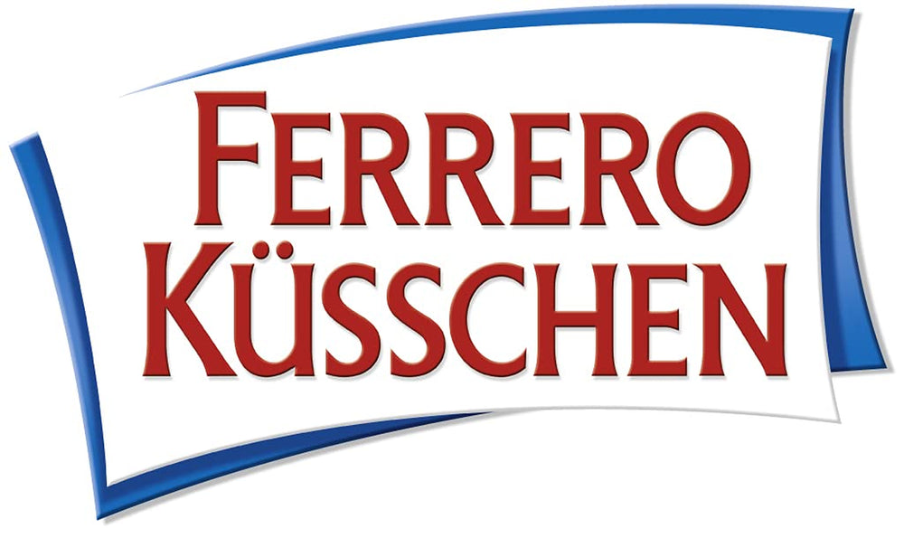 Ferrero Küsschen White Crispy - Regalo di San Valentino per lui e per lei - Nocciole tostate croccanti in crema leggera con scaglie croccanti, ricoperte di cioccolato bianco, 1 confezione da 20 praline individuali