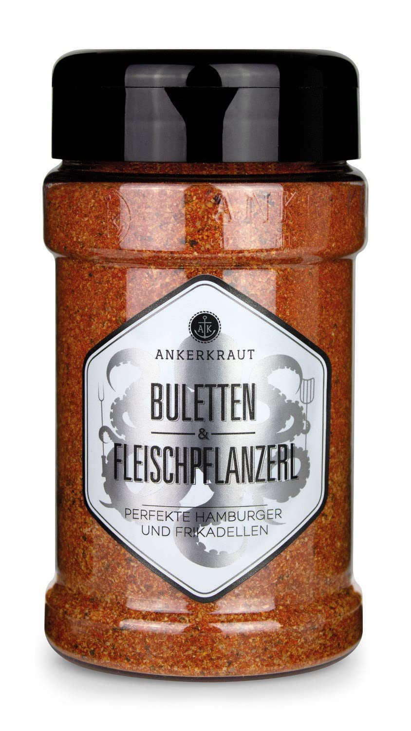 Ankerkraut Buletten & Fleischpflanzerl, Gewürzmischung für Buletten und Frikadellen, 250g in sacchetto aromadichten