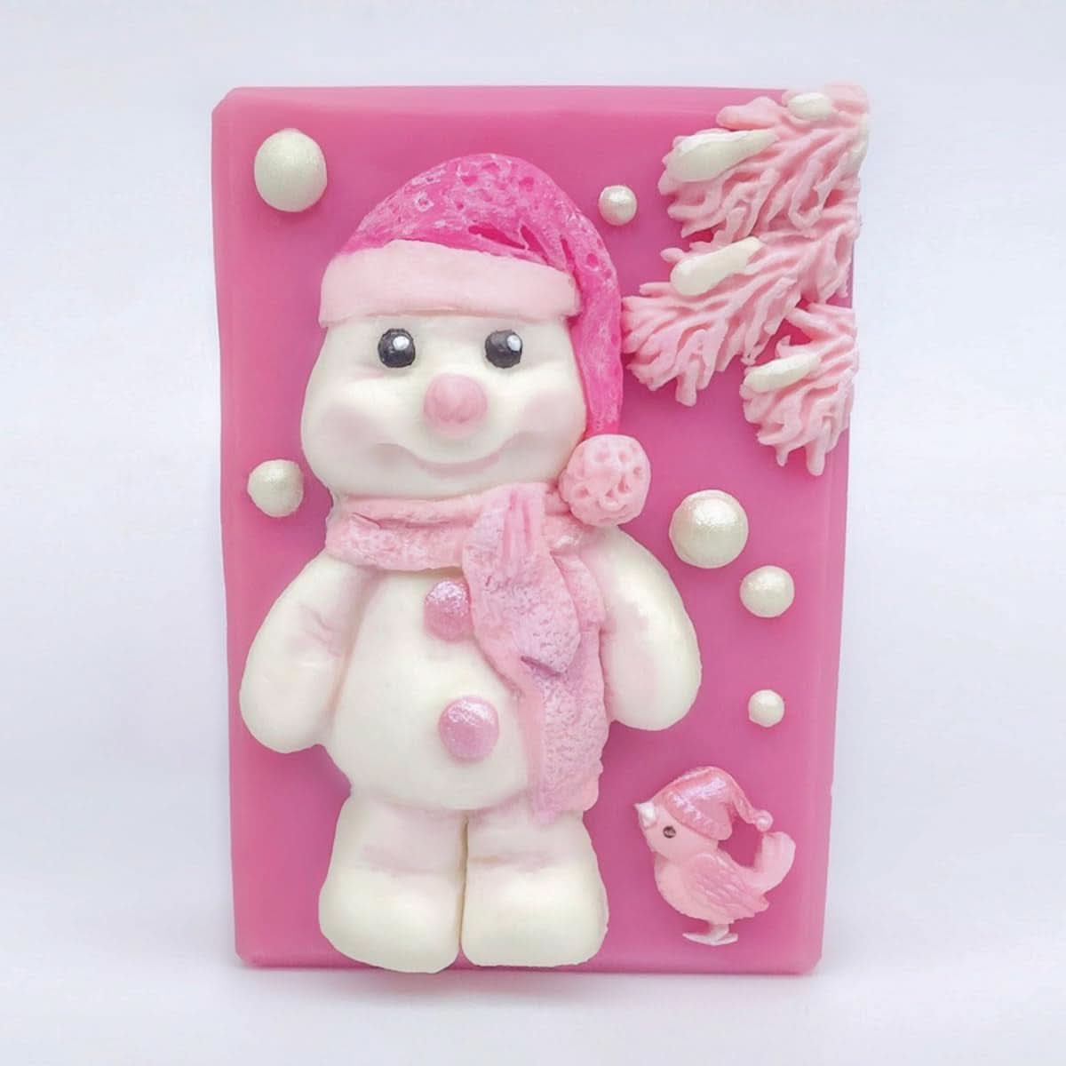 Katy Sue, stampo in silicone, pupazzo di neve cucina Naty Shop