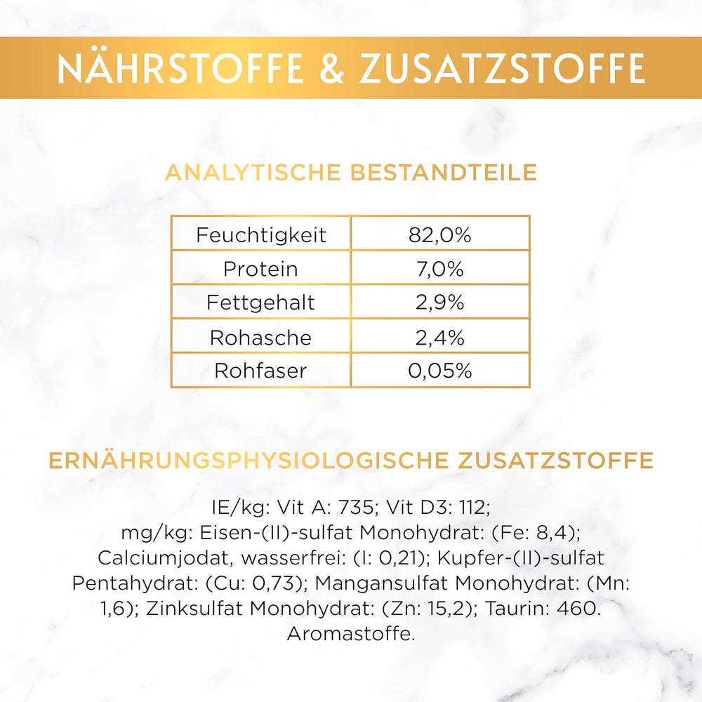 Hrană umedă pentru pisici Gourmet Gold Tender Morsels în sos, mix variat, pachet de 96 (96 x 85g)