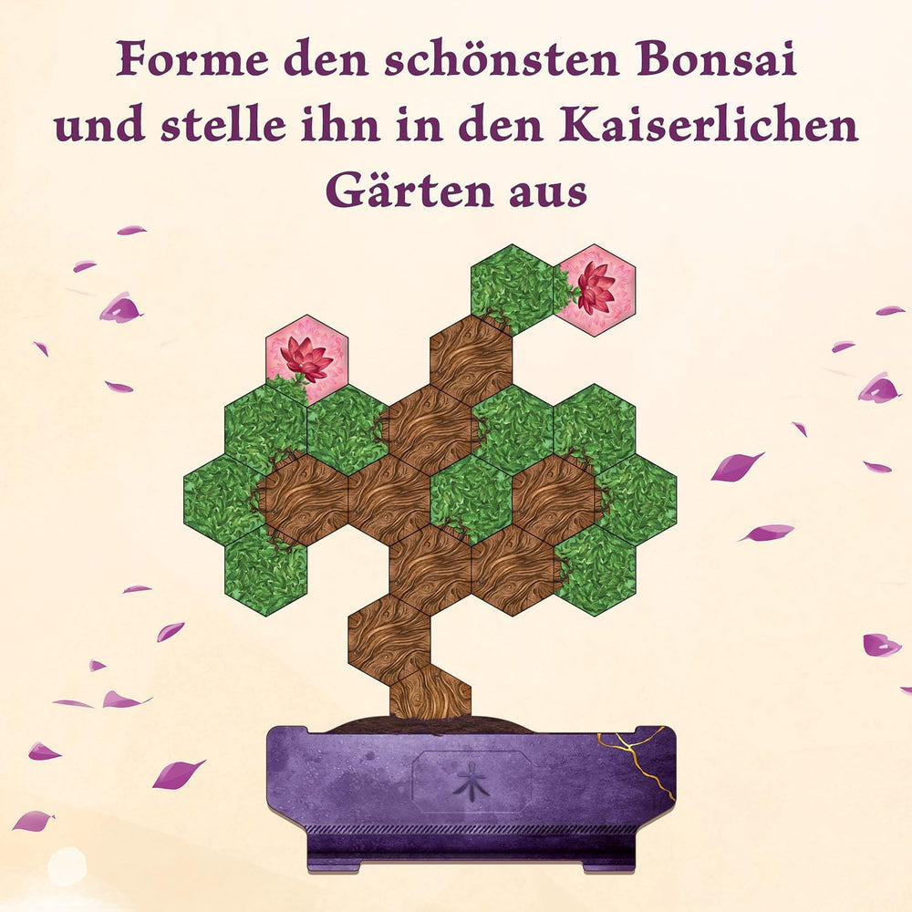 KOSMOS 684259 Bonsai, gioco da tavolo tattico con regole semplici e una vasta gamma di giochi, party game per 1-4 giocatori dai 10 anni in su.