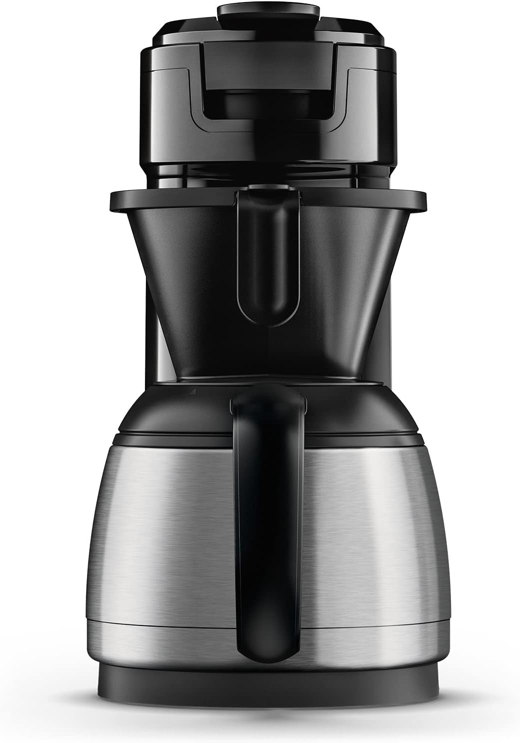 Espressor cu filtru și pad PHILIPS Senseo Switch, tehnologie de preparare 2 în 1, rezervor de apă de 1 litru, 7 căni într-o singură preparare, negru piano (HD6592/64)