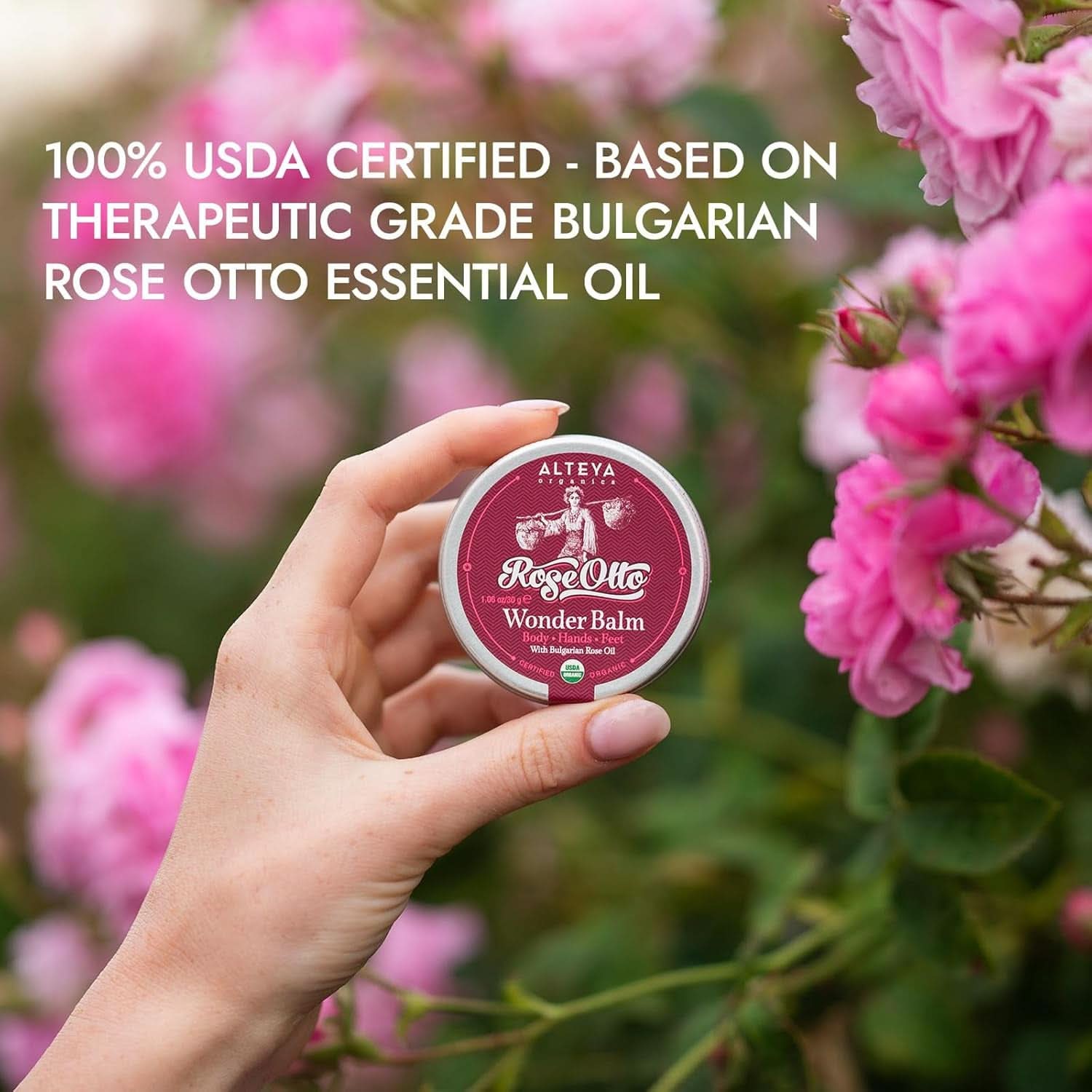 Alteya Organic Miracle Balm Rose 30 g Cosmetici e Bellezza Naty Shop