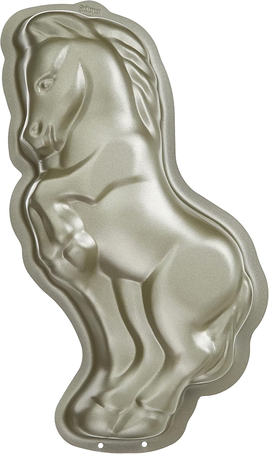 Staedter - Motivbackform Emil Der Igel - Hochwertige Antihaftbeschichtung - PFAS Frei Stampi e teglie per dolci Naty Shop Motivbackform Pferd