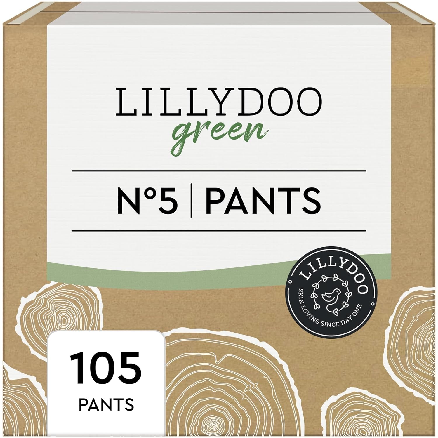 LILLYDOO Eco Pants Taglia 7 (17+ kg) Scatola mensile (85 pezzi)