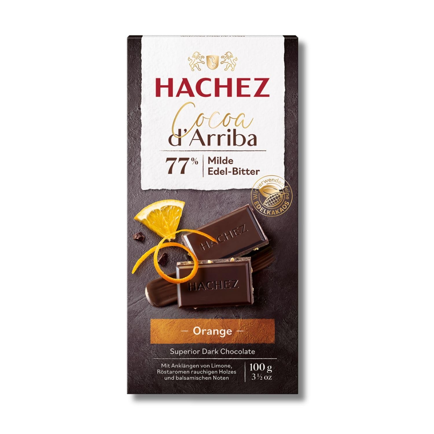 Barretta al cacao Hachez - Barretta al cacao d'Arriba Mango (1x 100 g)