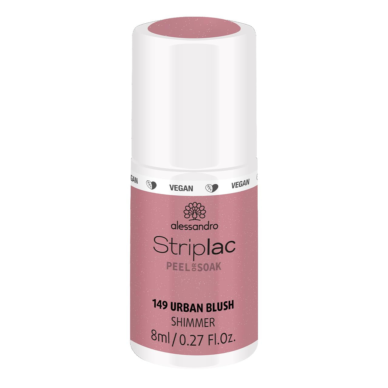 alessandro Striplac UV-Nagellack Lilly Billy – Schonend und langanhaltend – Einfache Entfernung dank Peel-Off-Technologie – Vegan und tierversuchfrei – 8 ml