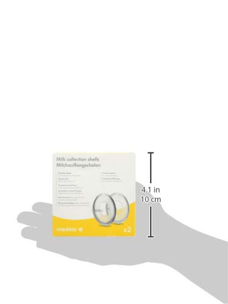 Medela Milchauffangschalen – Bpa-Frei, Aus Weichem, Rubberm Silikon – 2ER-Set Accessori Alimentazione e Allattamento Bebe Naty Shop