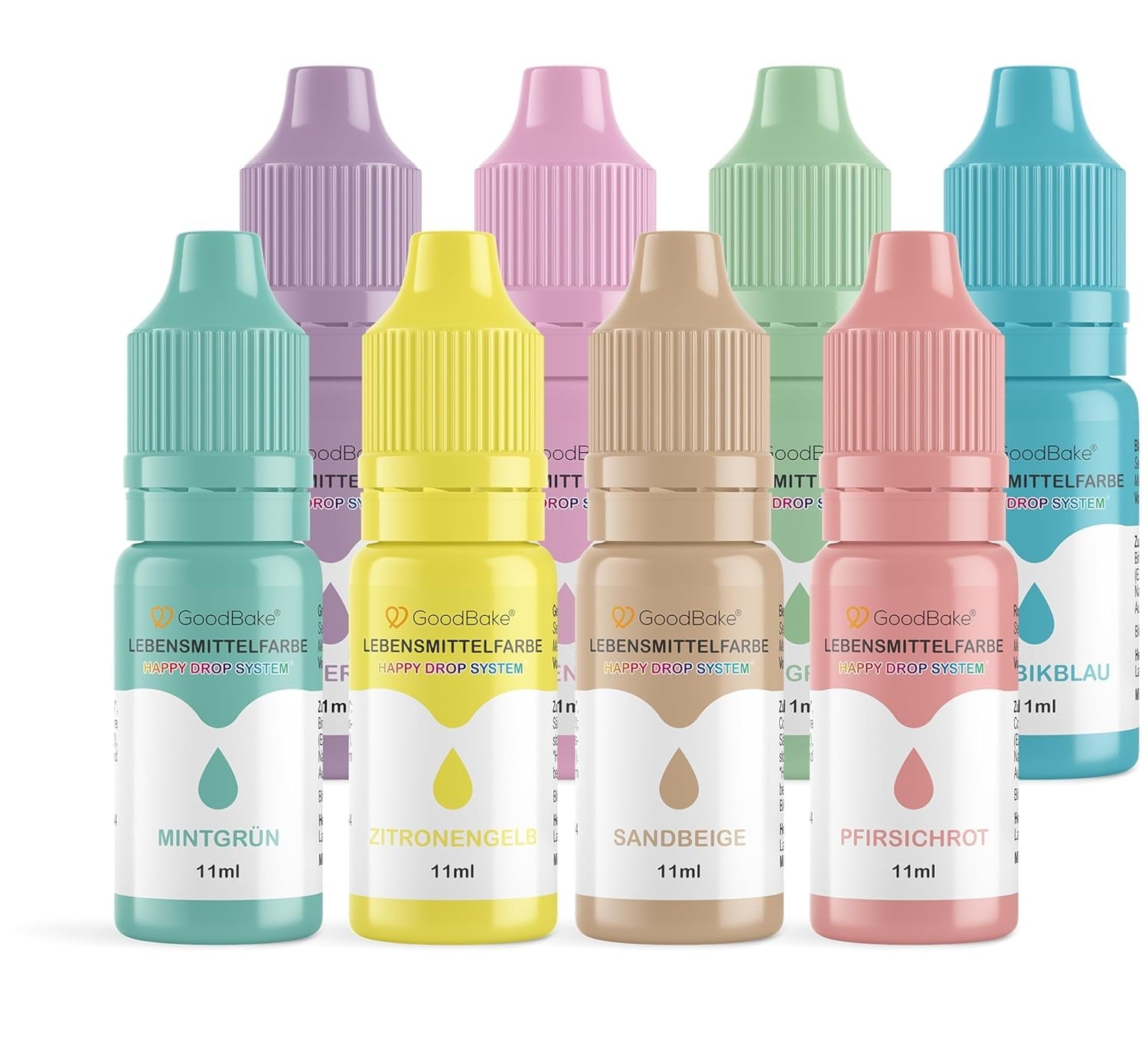 Colorant alimentar Goodbake Pastel Sand Beige (11 ml) – Colorant alimentar cu doză mare – Pentru colorarea prăjiturilor, fondantului, cremei de unt, macarons-urilor, băuturilor, slime-ului și multor altor obiecte. 100% vegan