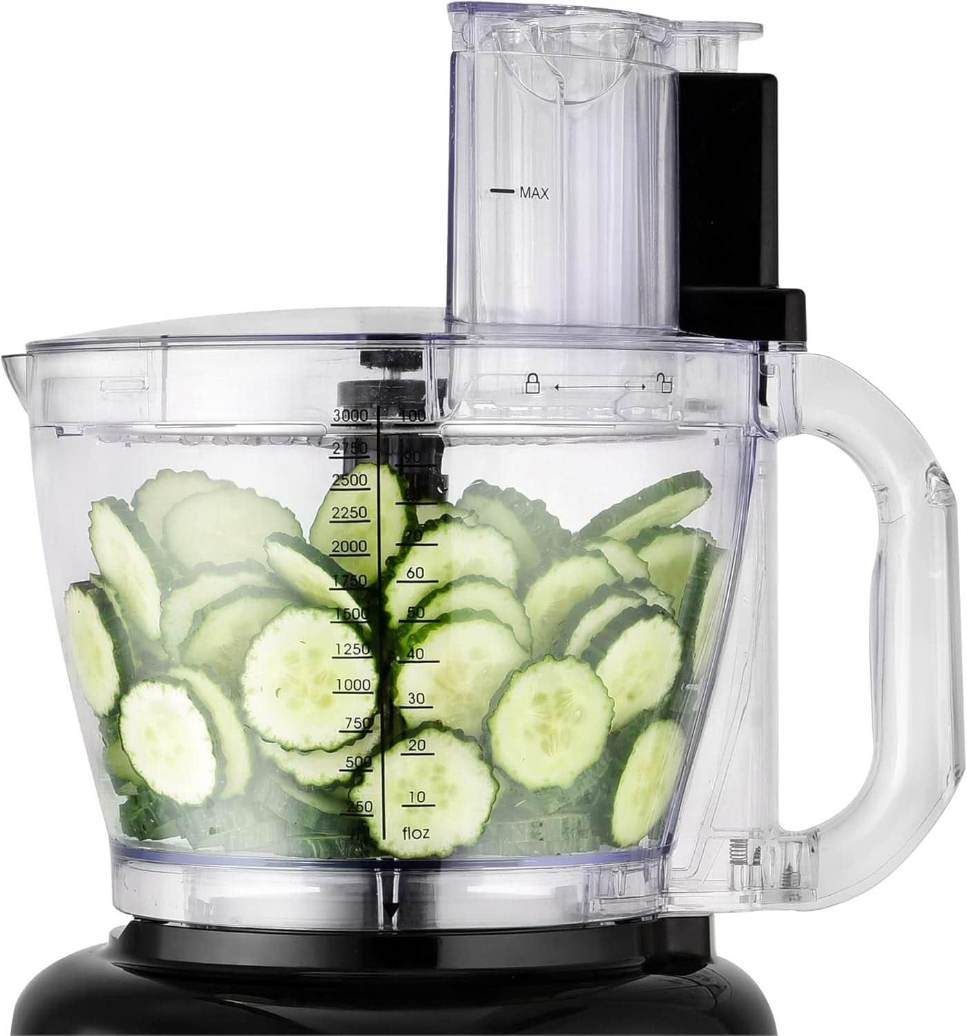 Dai! Macchina da cucina 8 in 1, rubinetto da 3 litri, contenitore miscelatore da 1,75 litri, 2 stufe a vento, funzione turbo, 1000 W, colore nero/argento, VG HA 3001 Madre e bambino Naty Shop