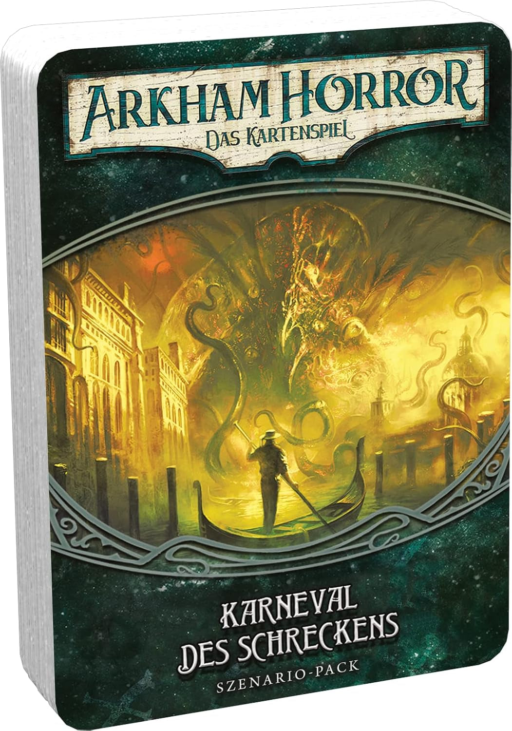 Fantasy Flight Games, Arkham Horror: LCG, Gioco base, Gioco per esperti, Gioco di carte, 1-4 giocatori, Età 14+, 45+ minuti, Tedesco, Multicolor, Colorato
