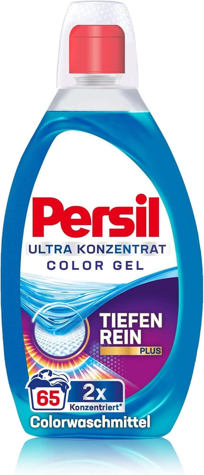 Persil Ultra Concentrate Colour Detergent (2 X 65 lavaggi), detersivo liquido altamente concentrato con tecnologia Deep Clean Plus contro le macchie più difficili Rufe Naty Shop Detergenti per Bucato